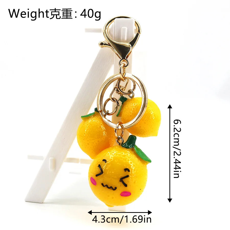 Fruity Pendant Key Ring