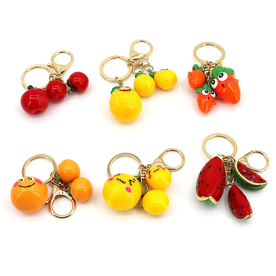 Fruity Pendant Key Ring