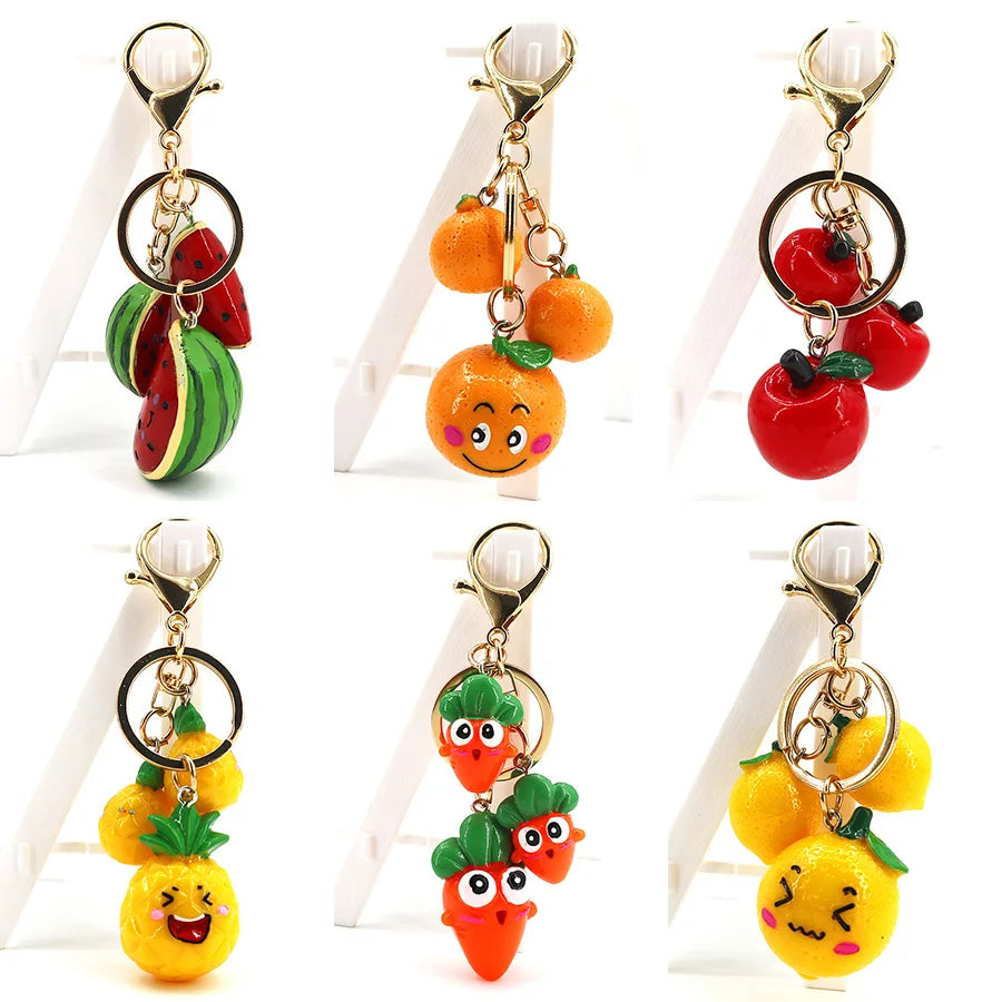 Fruity Pendant Key Ring