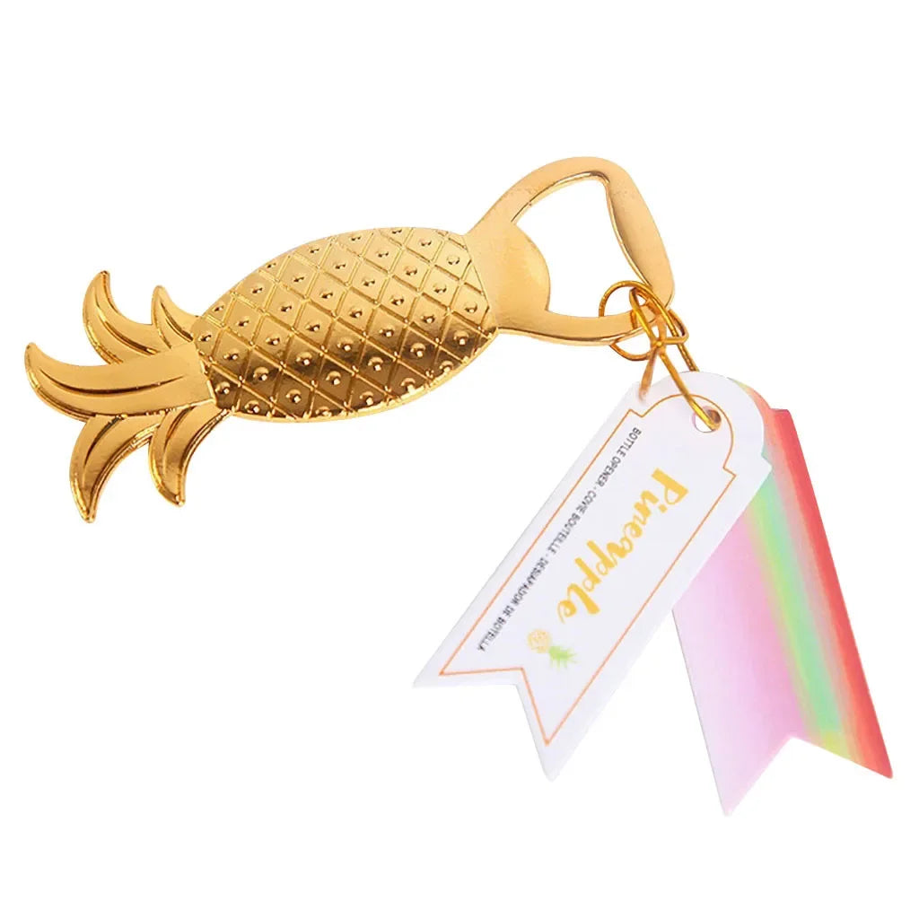 Golden Bottle Opener Pineapple