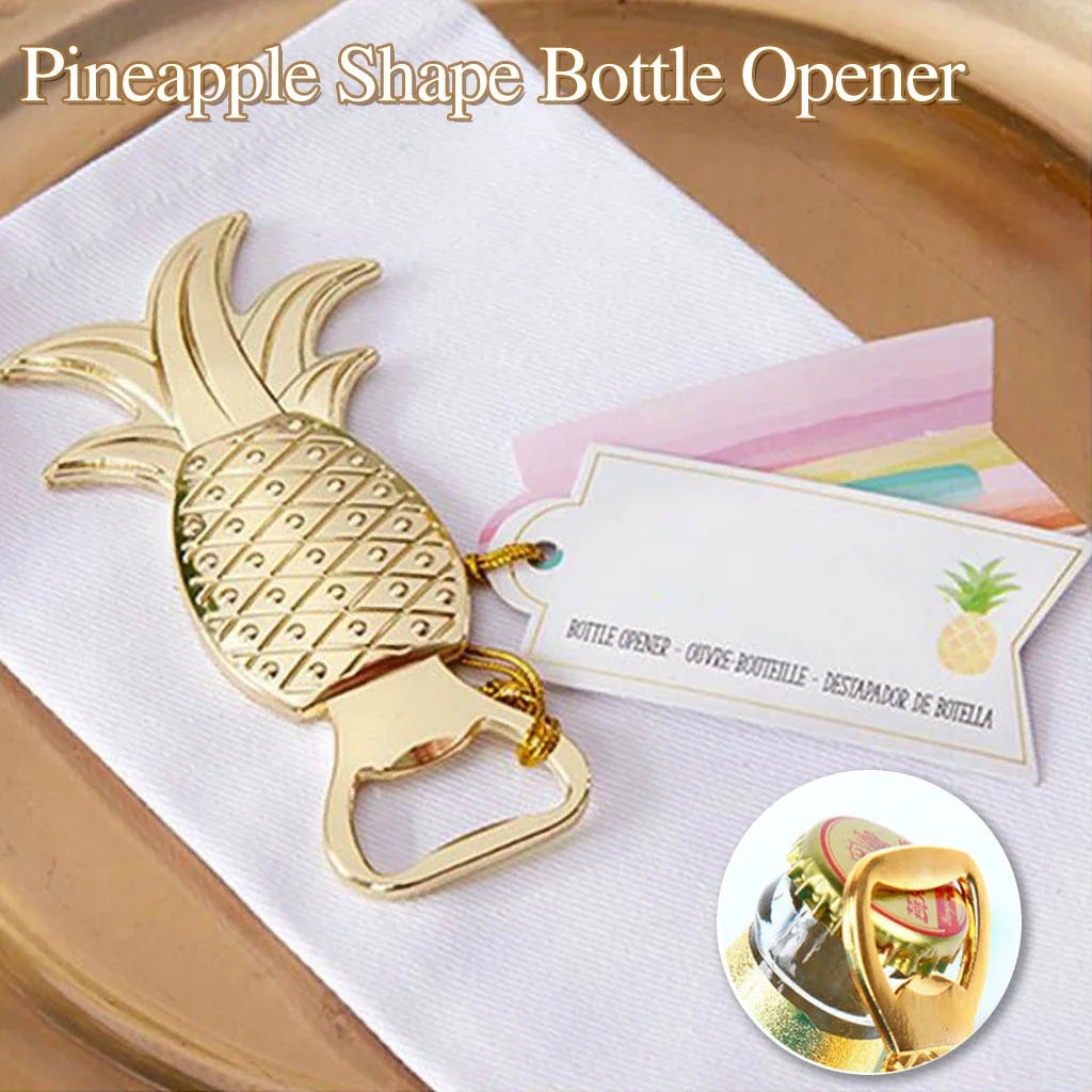 Golden Bottle Opener Pineapple