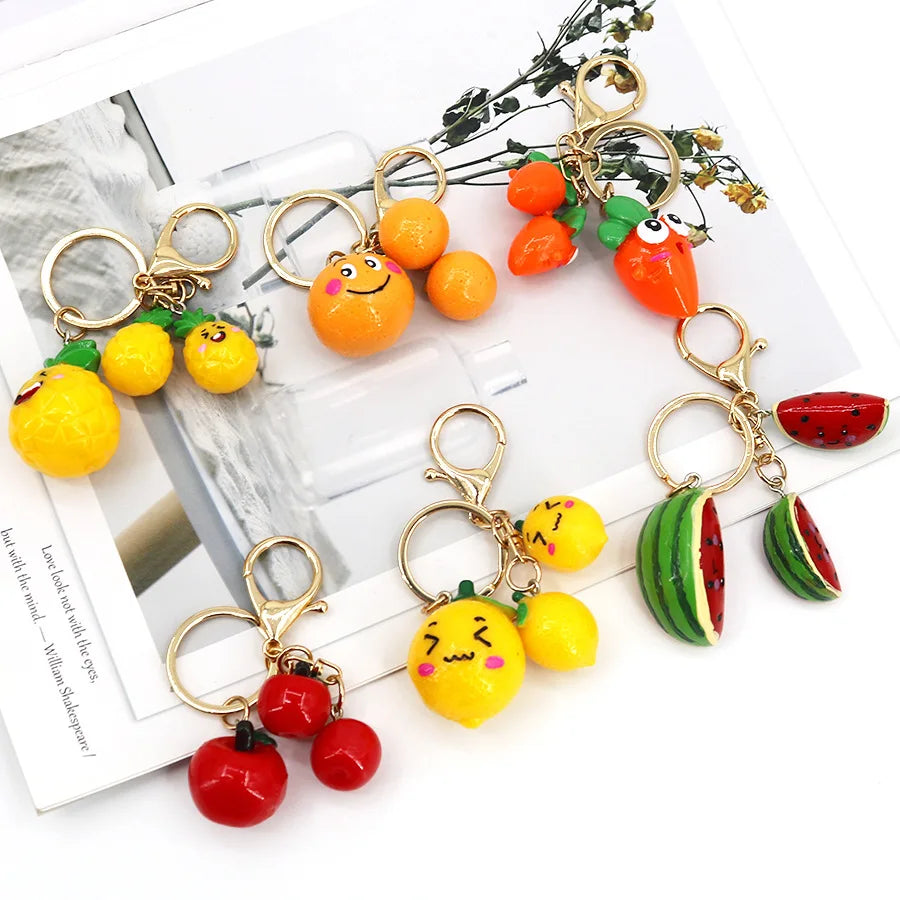 Fruity Pendant Key Ring