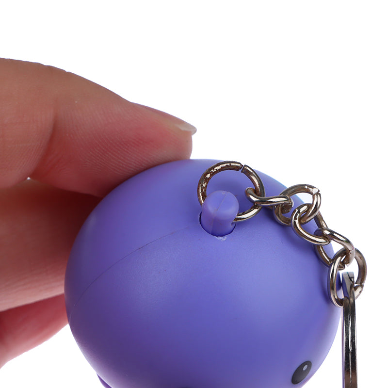 Luminous Sound Jellyfish Keychain