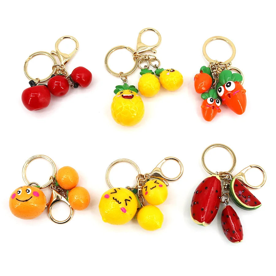 Fruity Pendant Key Ring